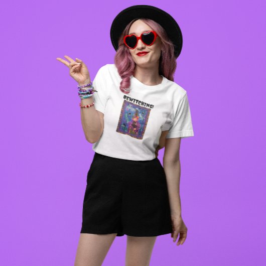 T-shirt Halloween Bewitching et chauves-souris dames