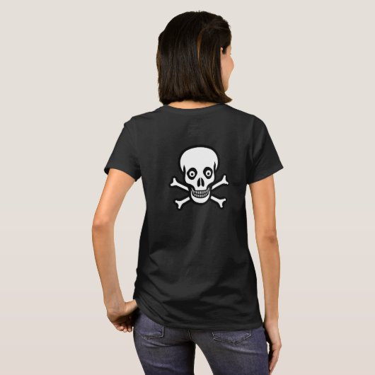 T-shirt Halloween Bonnie Skull (Dos entier)