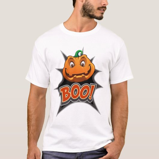 T-shirt Halloween Boo (Devant)