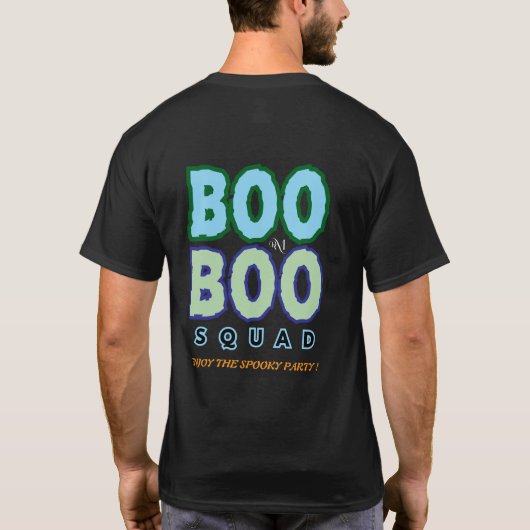 T-Shirt : HALLOWEEN Boo #02 (Achterkant)