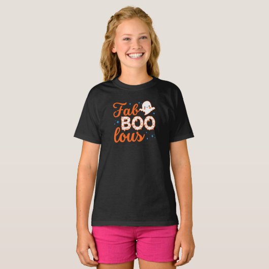 T-shirt Halloween Boo Funny (Devant entier)