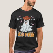 T-SHIRT HALLOWEEN BOO HAW WILD WEST COWBOY GHOST (Devant)