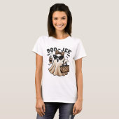 T-shirt Halloween Boo-Jee Ghost Loepart Imprimer (Devant entier)