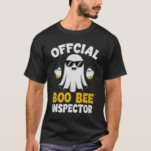 T-shirt Halloween Boo Officiel Inspecteur D'Abeille Drôle