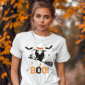 T-Shirt Halloween Boo Witch