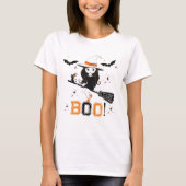 T-Shirt Halloween Boo Witch (Devant)