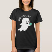 T-shirt Halloween Booooks Ghost Reading Boo Read Books Lib (Devant)