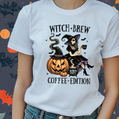 T-shirt Halloween Brew de sorcière mignon Édition 