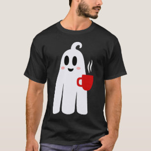 T-shirt halloween café boire un ghetto drôle