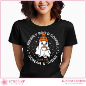 T-shirt Halloween café fraîchement broyé sur mesure