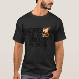 T-shirt Halloween Café Lover Docteur en audiologie T Chemi