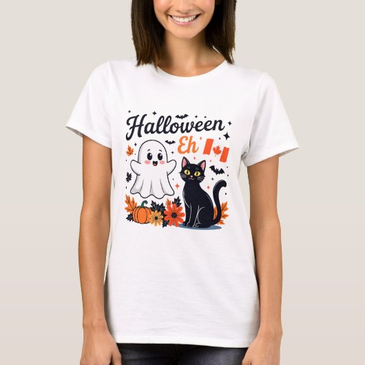 T-shirt Halloween Canada (Devant)