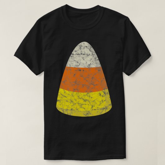 T-shirt Halloween Candy Corn (Design devant)