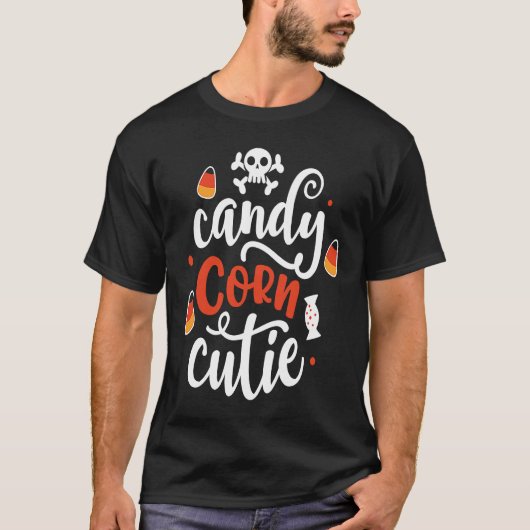 T-shirt Halloween candy corn cutie for kids (Devant)