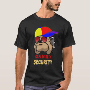 T-shirt Halloween Candy Sécurité Daddy Protection Squad Ca