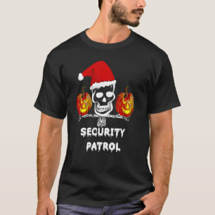 T-shirt Halloween Candy Sécurité Daddy Protection Squad Ca