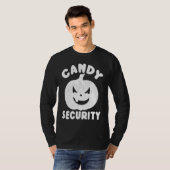 T-shirt Halloween  Candy Security (Devant entier)