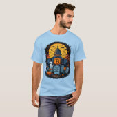 T-shirt Halloween Capitol Hill Bitcoin Cryptodevises (Devant entier)