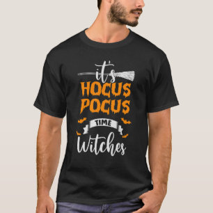 T-shirt Halloween C'est Hocus Pocus Temps sorcières Filles