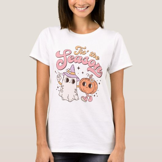 T-shirt Halloween C'est la saison (Devant)