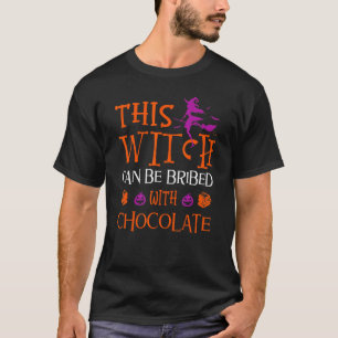 T-shirt Halloween Cette Sorcière Peut Être Bridée Avec Du