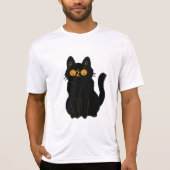 T-shirt Halloween Chat éffrayant (Devant)