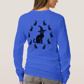 T-shirt Halloween Chat n Casquette (Dos)