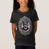 T-Shirt Halloween Chat, Vampire Portrait de chat (Devant)