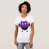 T-shirt Halloween chauve (Devant entier)