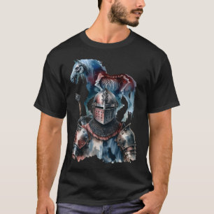 T-shirt Halloween Chevaliers Médiévaux Chevaliers Chevalie