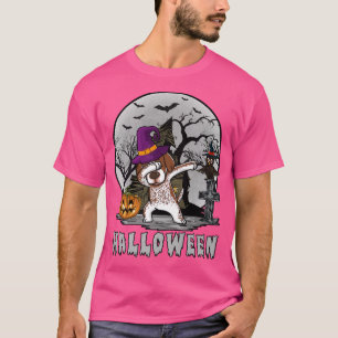 T-shirt Halloween Chien Dabbing Allemand Pointeur Raccourc