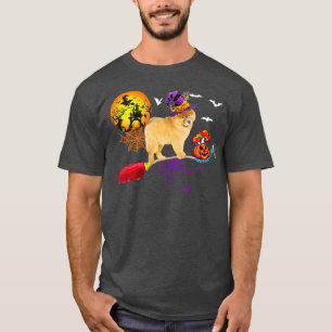 T-shirt Halloween Chow Chow porter des cuisses Casquette s