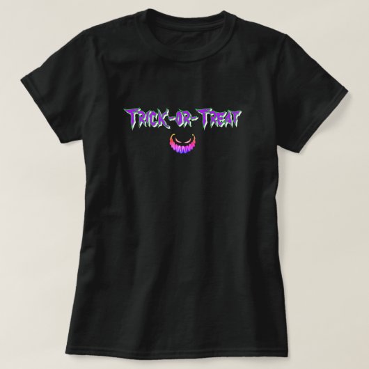 T-shirt Halloween/citrouille (Design devant)