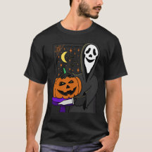 Halloween Citrouille et visage crier