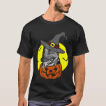 T-shirt Halloween Citrouille Malinois belge<br><div class="desc">Halloween Citrouille Malinois belge effrayant.</div>