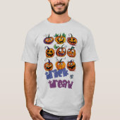 T-shirt Halloween Citrouille Trick-or-Treat Magic (Devant)