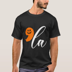 T-shirt Halloween Comma La Funny Citrouille Kamala Harris