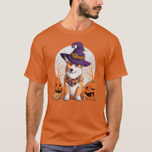 T-shirt Halloween Corgi