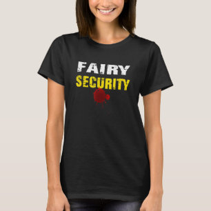 T-shirt Halloween Costume adulte Fée Sécurité Papa Maman