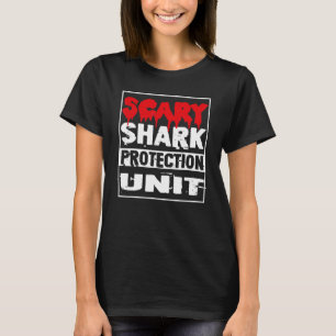 T-shirt Halloween Costume Adulte Shark Protection Uni