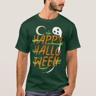 T-shirt Halloween Costume Esprit Fantôme Lune Souhaite Heu
