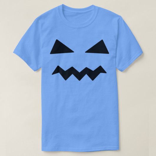 T-shirt Halloween Costume Jack O' Lantern Pumpkin Face Wom (Design devant)