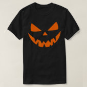T-shirt Halloween Costume Jack O' Lantern Pumpkin Face Wom (Design devant)
