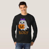 T-shirt Halloween Costume Sweet Ghost Jack o Lantern (Devant entier)