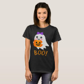 T-shirt Halloween Costume  Sweet Ghost Jack o Lantern (Devant entier)