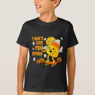 T-shirt Halloween Costume Team Candy Corn Je ne t'aime pas
