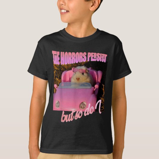 T-shirt Halloween Costume - The Horrors Persist But So Do  (Devant)