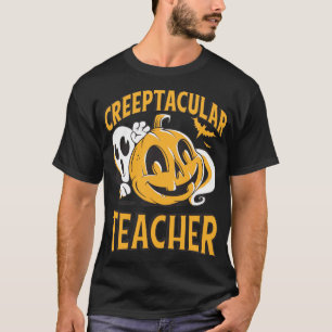 T-shirt Halloween créeptaculaire de professeur1