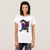 T-shirt halloween dabbing dracula vampire (Devant entier)