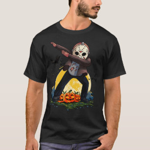 T-shirt Halloween Dabbing Serial Killer Mask